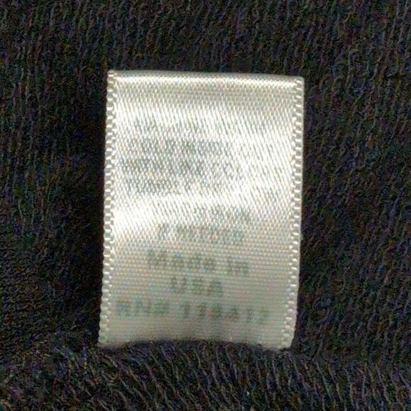 NWT Monrow Black Long Sleeve Ruched V Neck Knit Dress USA Made Revolve Size S - Picture 10 of 11